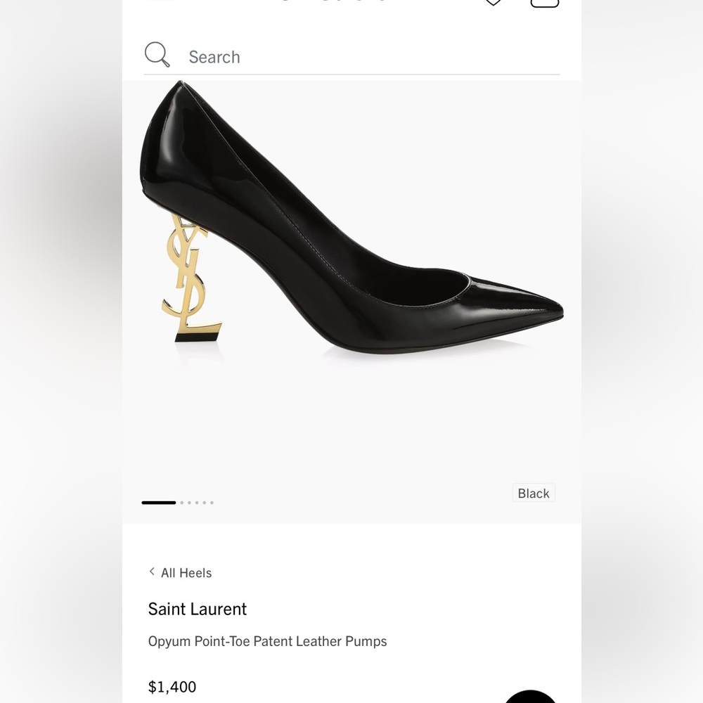 YSL Opyum Point-Toe Patent Leather Pumps